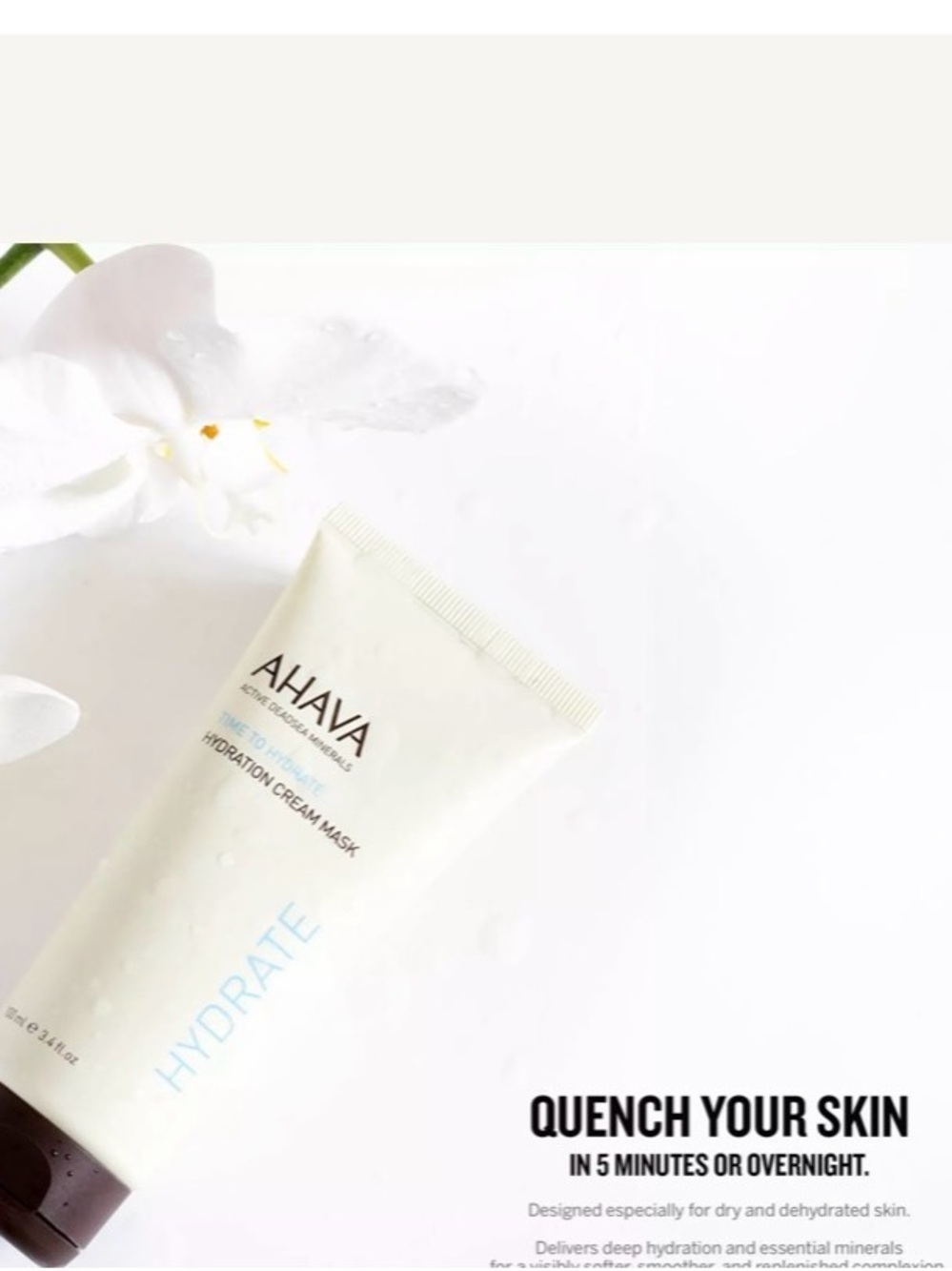 AHAVA Hydration Cream Mask